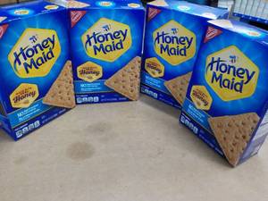 Nabisco Honey Maid Graham Crackers 4 -14.4 oz boxes