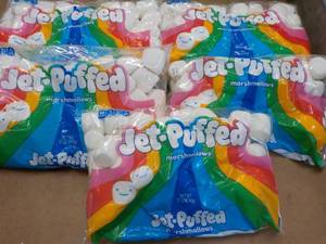 5 bags Jet Puffed Marshmallows- 12 oz Bags best date 09142023