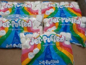 5 bags Jet Puffed Marshmallows- 12 oz Bags best date 09142023