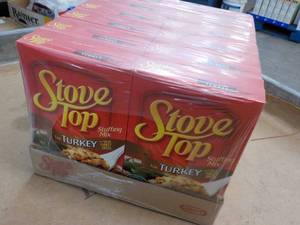 12 Stove Top Turkey Stuffing Mixes...