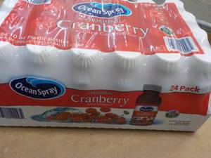 24 Pack Ocean Spray Cranberry Juice 10 oz bottles