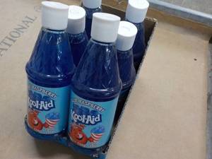6 Kool Aid Blue Raspberry Snow Cone Syrup