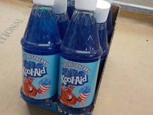 6 Kool Aid Blue Raspberry Snow Cone Syrup