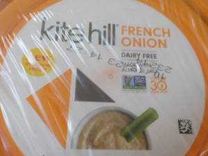 6 Kitehill French Onion Dip Refrigerated Best By Oct2023