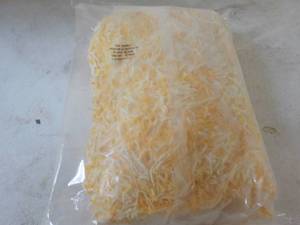 D 5 lb. Bag Frozen Shredded Cheese...