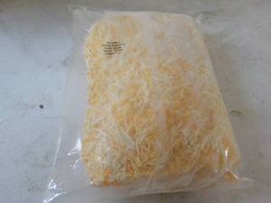D 5 lb. Bag Frozen Shredded Cheese...