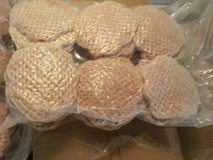 C 10 lb. Frozen Pkg 100% Angus Beef Patties