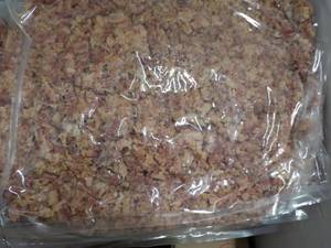 E Carando 5 lb. Frozen Bag Fully Cooked Bacon Pizza Topping Pieces