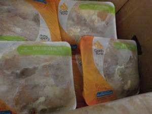 L 8 Frozen Pkgs Chicken Breasts...