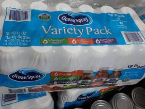 18 pack Ocean Spray - Variety...