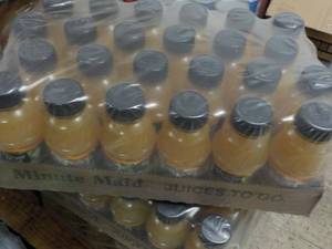 24 pack Minute Maid Orange Juice...
