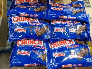 6 - 10 oz bags Crunch Fun Size Bars...