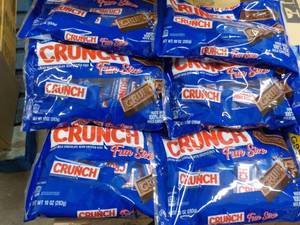6 - 10 oz bags Crunch Fun Size Bars...