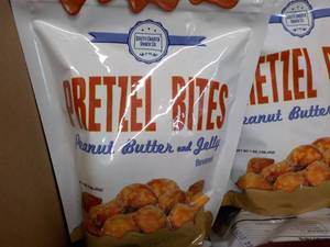 10 bags Pretzel Bites Peanut Butter and Jelly- past best date