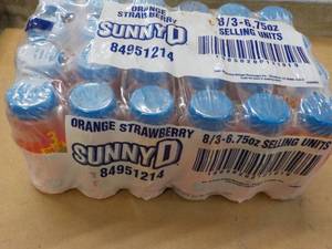 24 Sunny D OrangeStrawberry Drink...