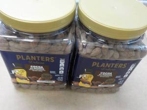 2 - 2 lb. 5 oz Planters Deluxe Cocoa Almonds