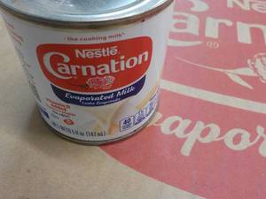 24 ct 5 oz Cans Nestles Carnation Evaporated Milk - best date 08312023