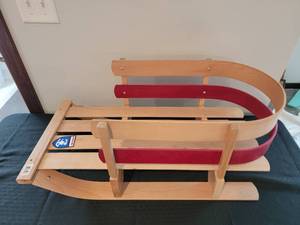 lot 145 image: Retro Baby Pull Sled