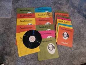 lot 150 image: Living Shakespeare Vinyl & Playbook Records