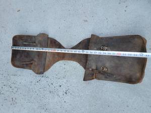 lot 64 image: Vintage Rugged Saddle Bag Set