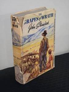 lot 13 image: STEINBECK - FIRST EDITION SERIES, Ninth Printing - The Grapes of Wrath