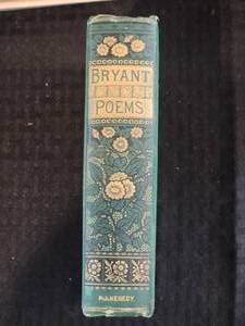 lot 107 image: WILLIAM CULLEN BRYANT - Poems - Late 19th Century