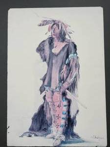 lot 181 image: Fine Art Promotional Print - Views of a Vanishing Frontier - Joslyn Art Museum