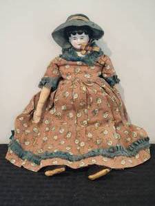 lot 193 image: Antique Porcelain Doll
