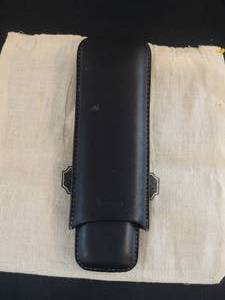 lot 31A image: COACH - Cigar Case - Black Leather
