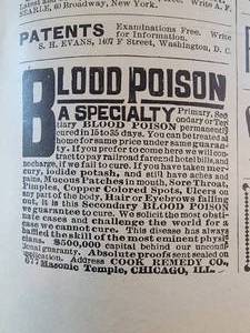 lot 109 image: 1898 - Colliers Weekly - 19th Century Advertisements & More