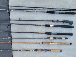 lot 214 image: High-End Fishing Pole Collection (8)