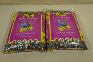 lot 112 image: 2 5lb Better Bird Fruit N Berry Bird Feed
