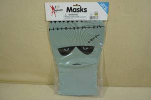 lot 133 image: Halloween Costume -Frankenstein Morphsuit Mask