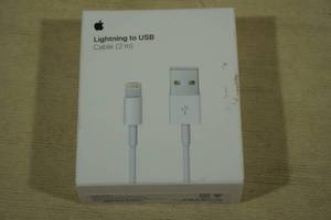 lot 180 image: Apple Lightning to USB 2m Charging Cable