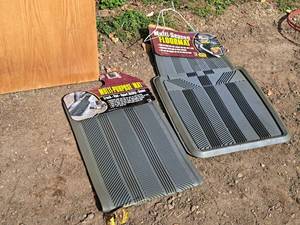 lot 874 image: Multi-purpose Multi-season Floor Mats (New, Packaged)