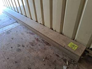 lot 876 image: Lot of (10) Treated Wood Boards 192x4-14x58