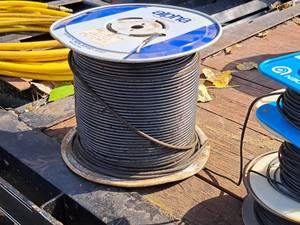 lot 918 image: Lot of (1 Partial Spool) RG-58U - 50 Ohm Coax Wire