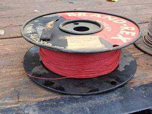 lot 921 image: Lot of (1 Partial Spool) 26-AWG Wire