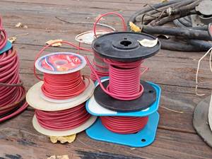 lot 926 image: Lot of (5 Partial Spools) Wire