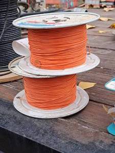 lot 929 image: Lot of (2 Partial Spools) 22-AWG Wire