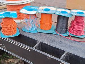 lot 930 image: Lot of (5 Partial Spools) Wire