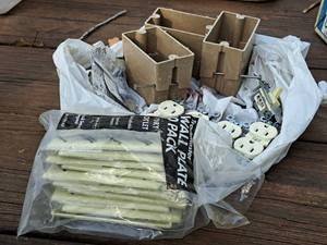 lot 948 image: Lot of  Assorted Electrical Supplies - Electrical Boxes, Electric Recepticles, Face Plates, Wall Plates 10-pack