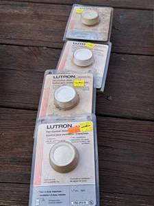 lot 954 image: Lot of (4) Lutron Quiet Fan Control Switches (in original packaging)