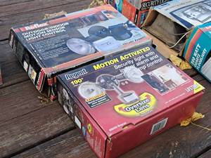 lot 957 image: Lot of (2) Motion Sensor Light Control (in original packaging)