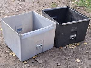 lot 970 image: Lot of (2) Storage Tubs