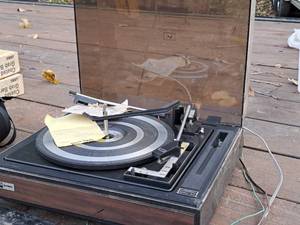 lot 980 image: Vintage BSR McDonald Professional Record Player 2260BX