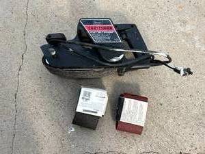 lot 12 image: Craftsman Belt Sander with Extra Sanding Belts