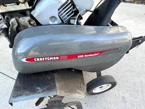 lot 76 image: Craftsman 825 Series 24 Tiller