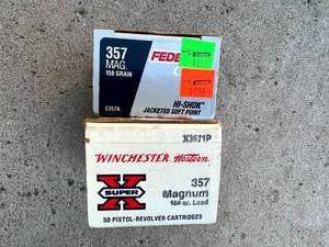 lot 90 image: 357 Mag Ammo