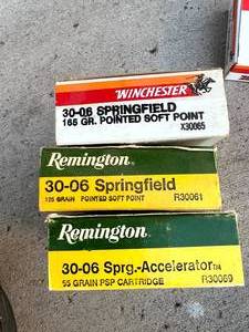 lot 91 image: 30-06 Springfield Ammo